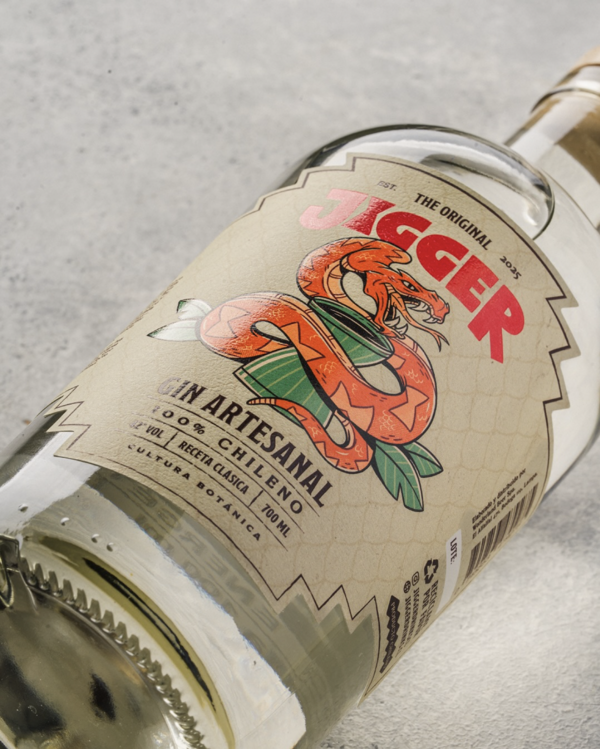 Jigger Drinks Cóctel Gin